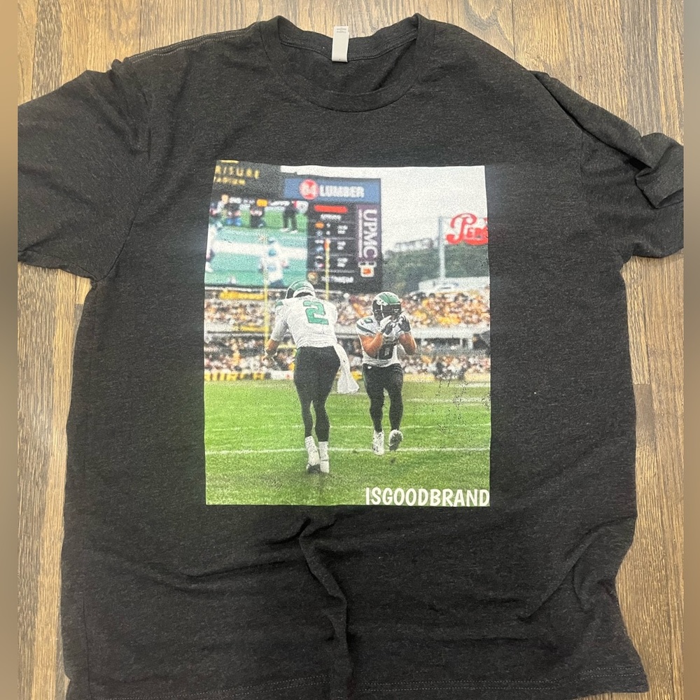 New York Jets - Zach Wilson and Braxton Berrios Griddy T Shirt XL